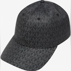 MICHAEL Michael Kors Logo Baseball Cap Hat
Black/Grey